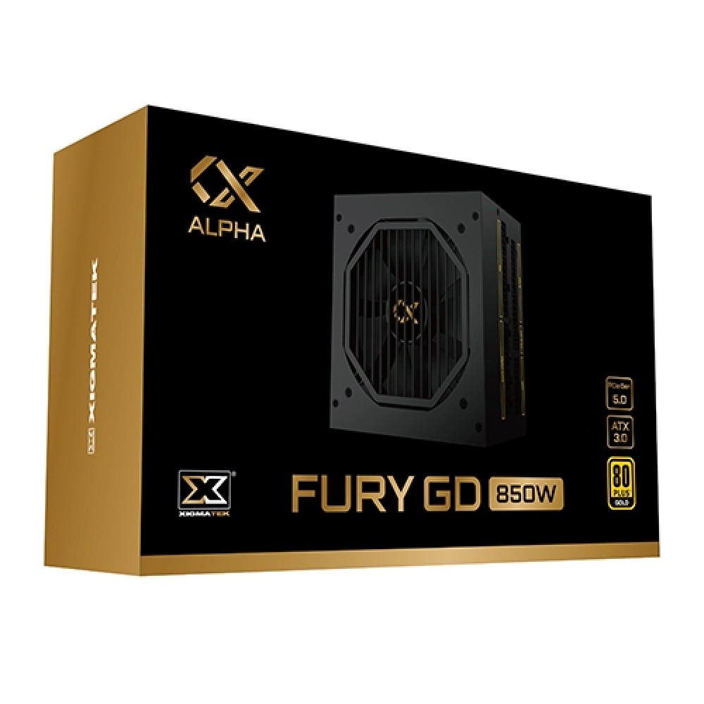 XIGMATEK Fury 850W GoldModular Power Supply - XIGMATEK Fury 850W 